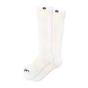 Knee High Performance Compression Socks White Lassogear 